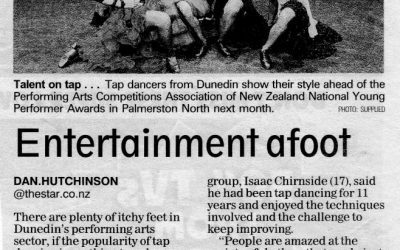From The Newspaper – “Entertainment Afoot”